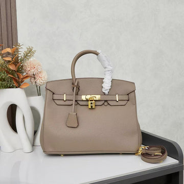 HM Birkin Bag 25 Taupe Togo Leather Ghw