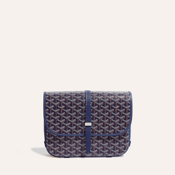 Belvedere Mm Bag 28CM Navy Blue Canvas