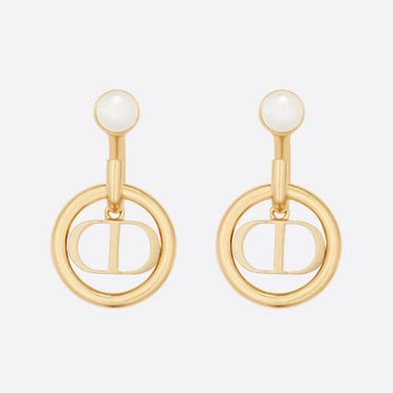 30 Montaigne Earrings Mop Gold