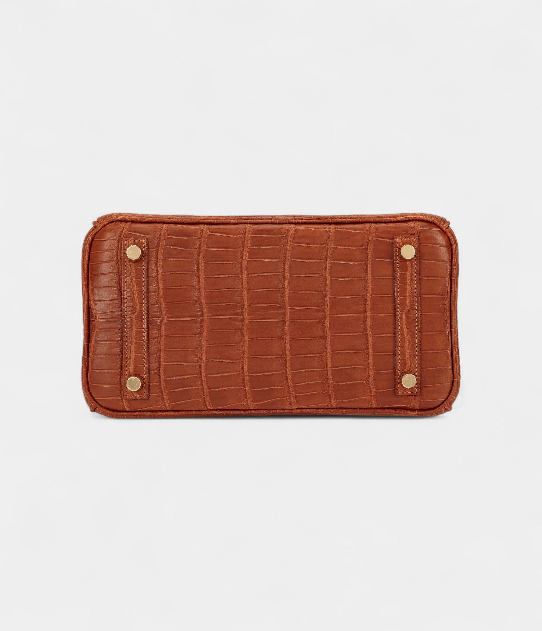 HermesGold Matte Porosus Crocodile Birkin 25 Gold Hardware Bags Bible