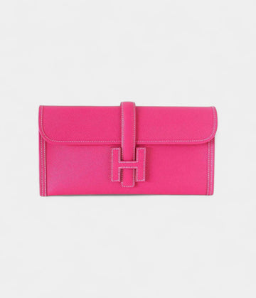 HermesJige 29 Rose Tyrien Clutch Bag Bags Bible