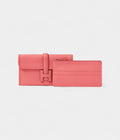HermesMini Jige Clutch Rose Azalee in Evercolor Leather Bags Bible