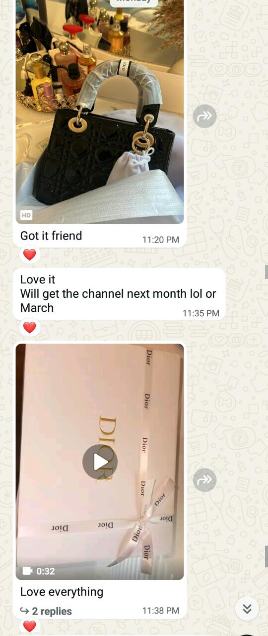 Customer review proof screenshot