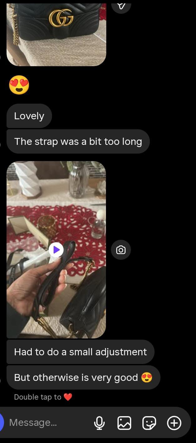 Customer review proof screenshot