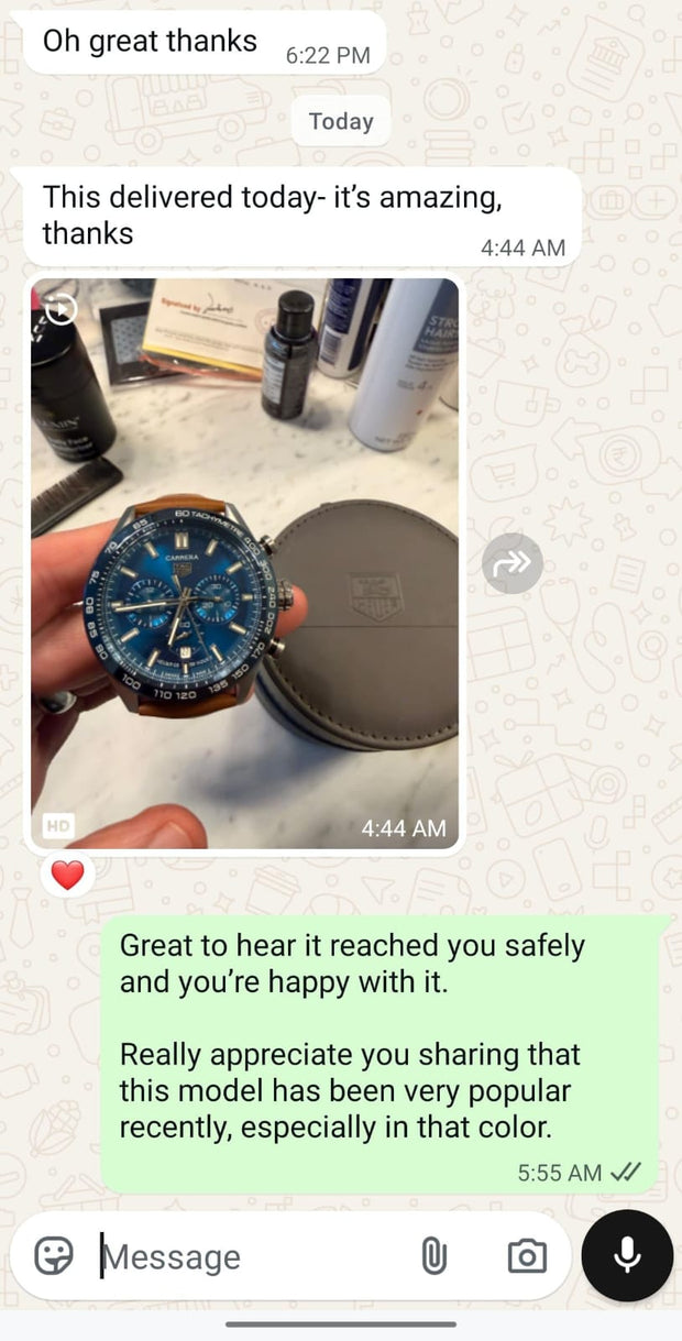 Customer review screenshot