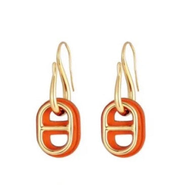 Hm O'maillon Gold Earrings