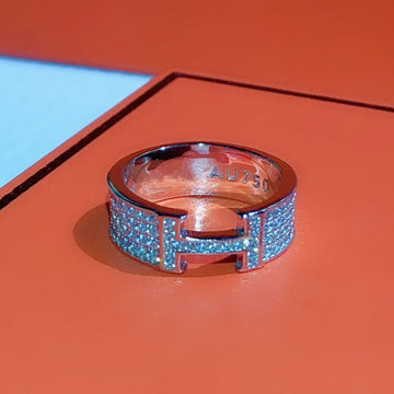 H Ring Full Diamond