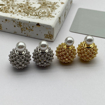 CD Tribales Pearl Earrings