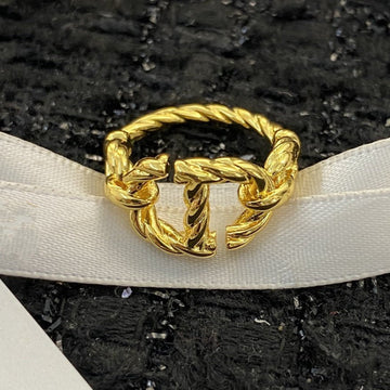 CD Navy Gold Ring