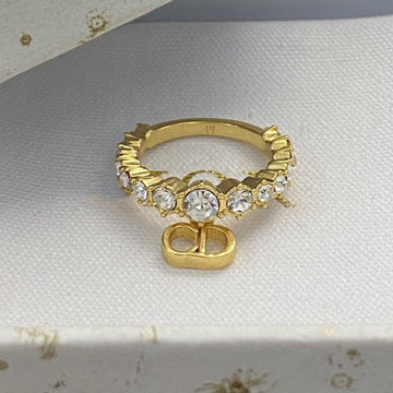 CD Ring Gold Diamond
