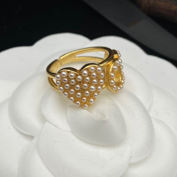CD Heart Pearl Gold