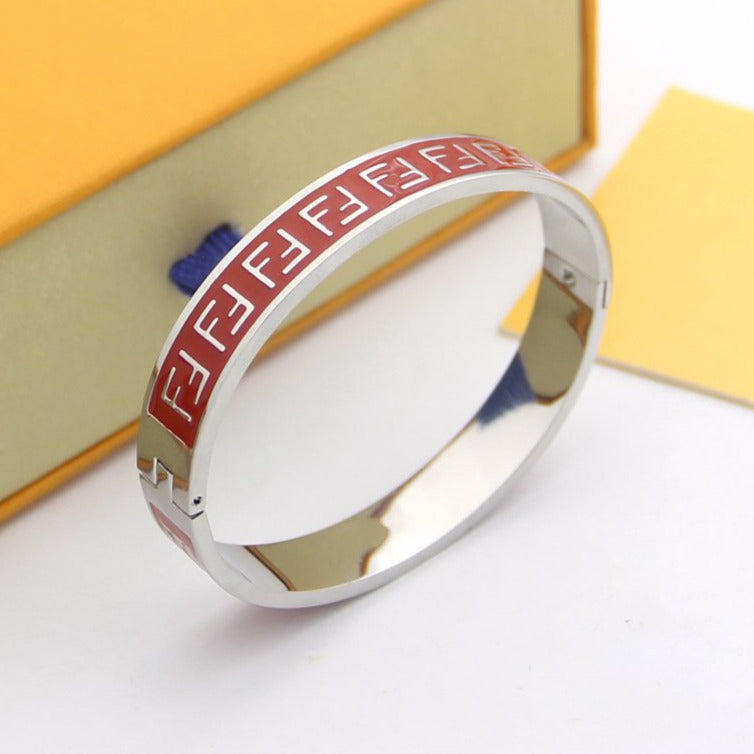 Ff Logo Red Bracelet