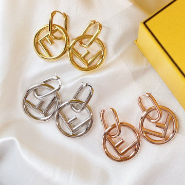 F Logo Earringgs