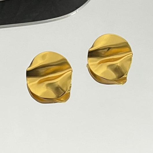 Ff Gold Earrings