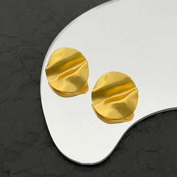 Ff Gold Earrings