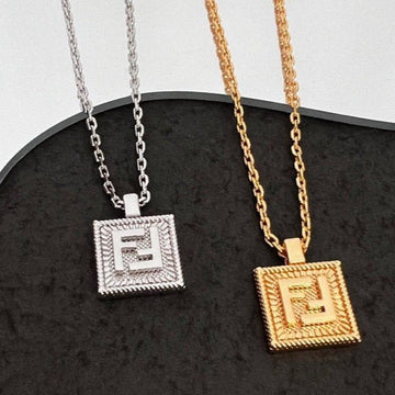 Ff Pendant Necklace