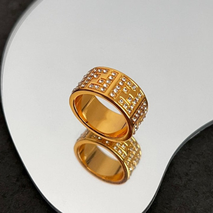 Ff Ring Gold Diamond