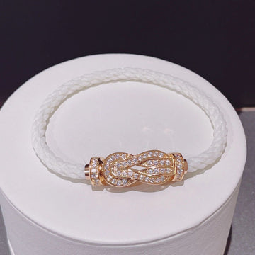 Force 10 Pink Gold Diamond White Corderi Large Model