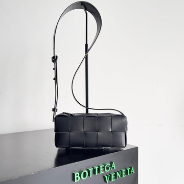 Bv Small Brick 24CM Black Lambskin