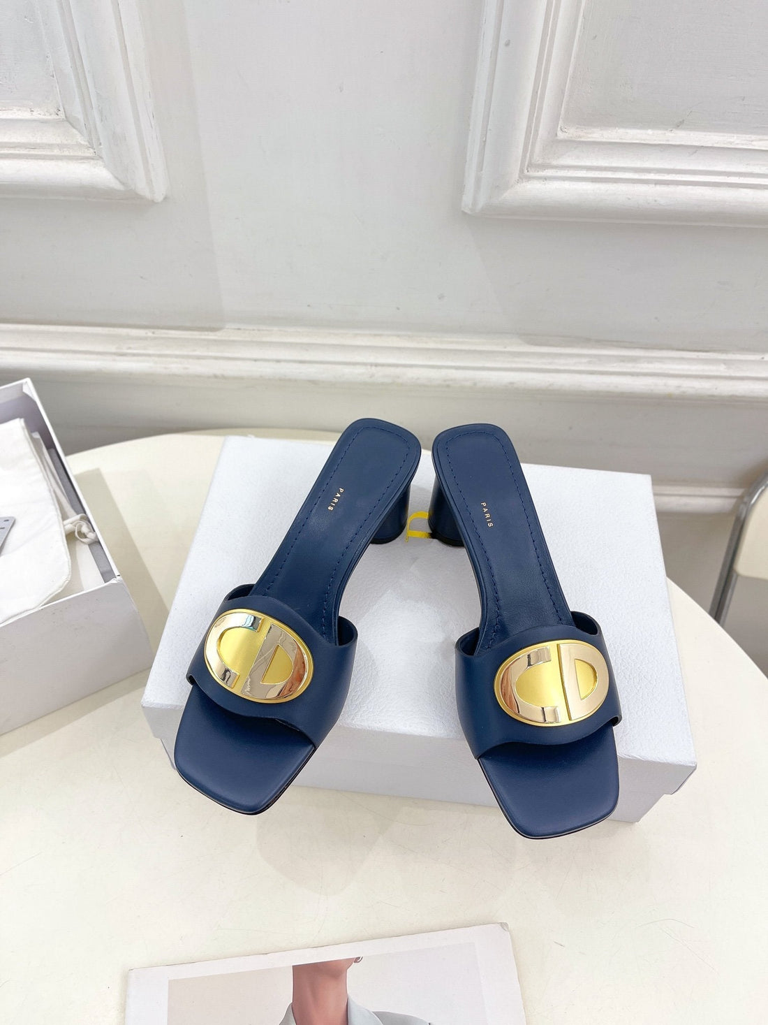 CD Forever Heeled 5CM Blue