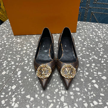 LV Met Flat Ballerina Monogram