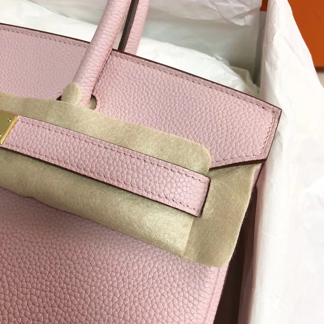 HM Birkin 30CM Pink Togo Leather Gold Hardware