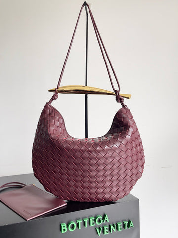 Sardine 39 With Chain In Barolo Lambskin