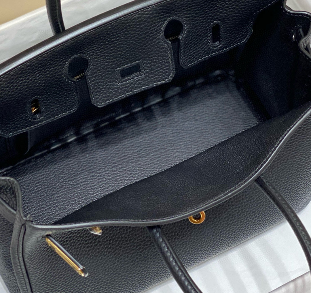 HM Birkin 30CM In Black Togo Leather Gold Hardware