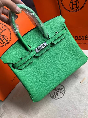 HM Birkin 25 Green Togo Silver Hardware (need 25 Days To Prepare Goods)