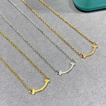Tiffany&Co T Smile Necklace
