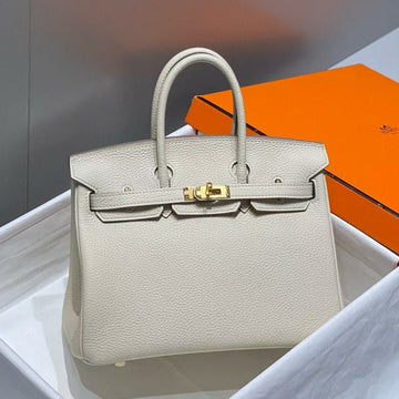 HM Birkin 30CM White Togo Leather Gold Hardware