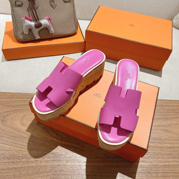 Eze 65 Sandal Bold Pink Calfskin