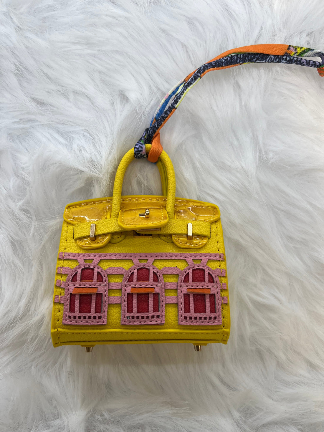 Hermes Charm Bag House Doll In Leather