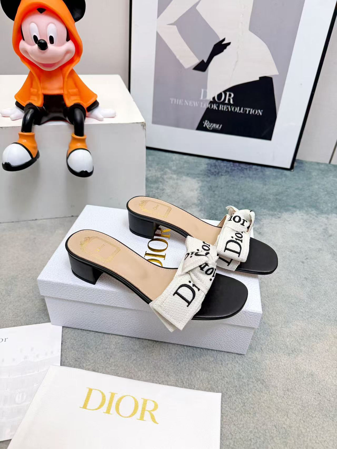 CD J'adior Sandal 50MM In Fabric Upper