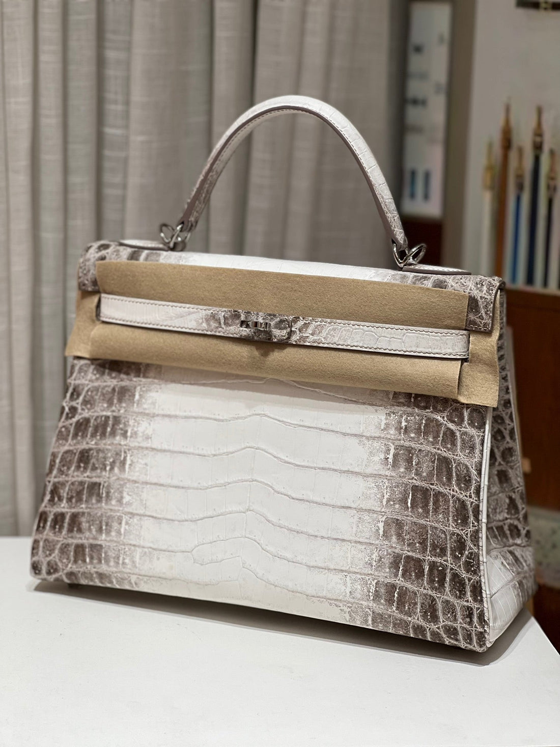 HM Kelly Retourne Nile Crocodile Leather (15 Days Production)