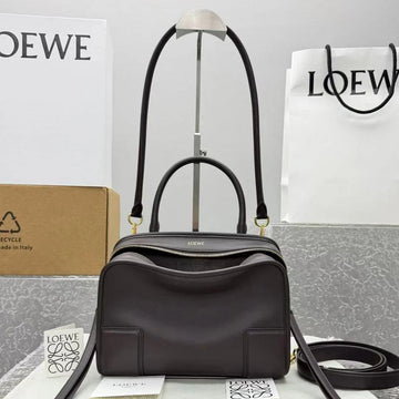 Loew 2026 Amazona 180 Bag 24CM Brown Soft Calfskin