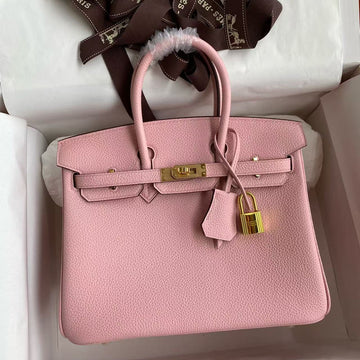 HM Birkin 25CM Pink Togo Leather Gold Hardware