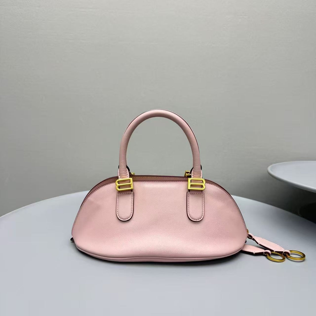 Bg Bolero Bowling Bag Light Pink Calfksin