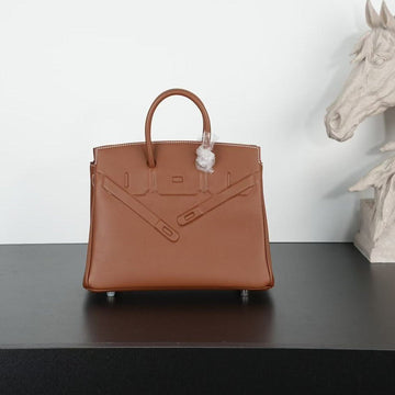 HM Birkin 25CM Gold Swift Leather Gold Hardware