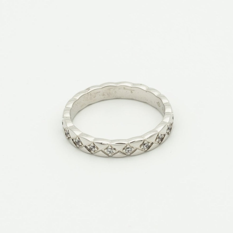 Crush Mini Classic Ring Diamonds