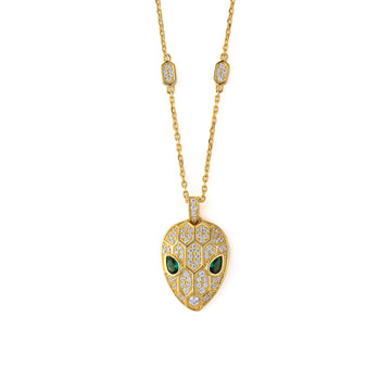 Serpents Pedant Diamond Necklace