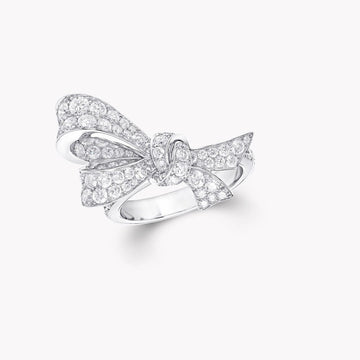 Tilda Ring Silver Diamond
