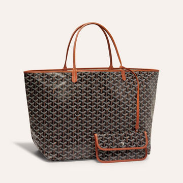 Saint Louis Gm 40CM Black And Tan Canvas