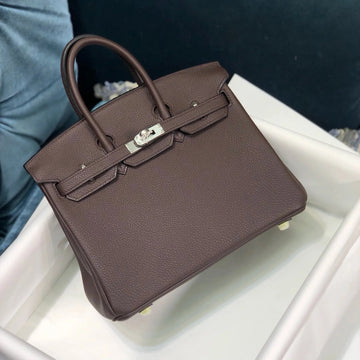 HM Birkin Cafe Togo Leather Silver Hardware