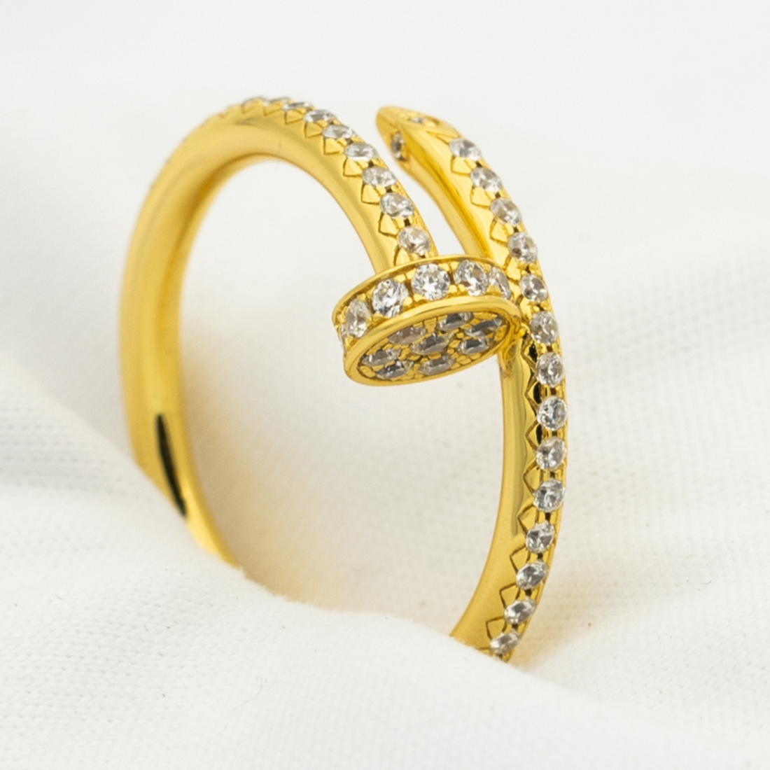 Juste Ring 1.8mm Gold Diamonds