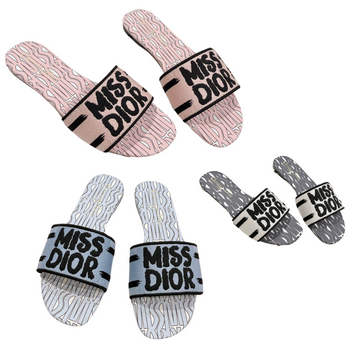 CD 25 Slippers Cotton Fabric 241434