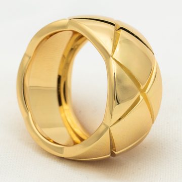 Crush Ring 10MM Quilted
