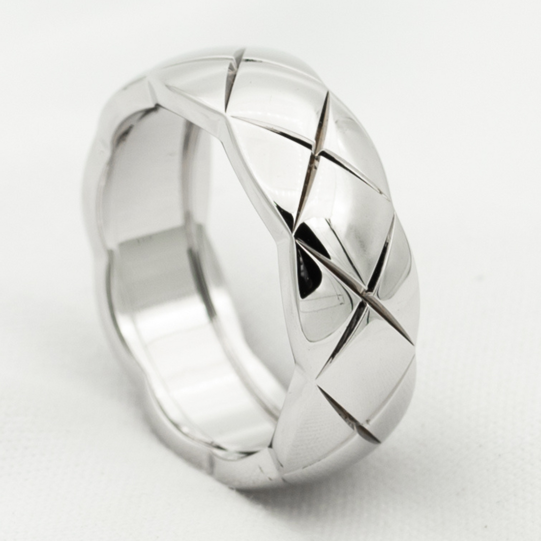 Crush Ring 6.8mm Silver