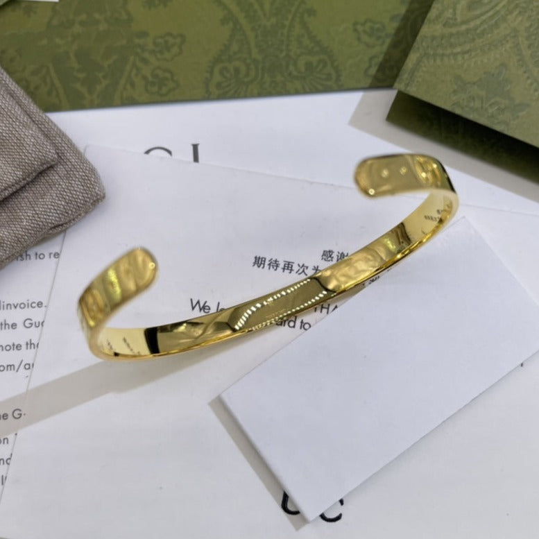 GG Open Gold Bracelet