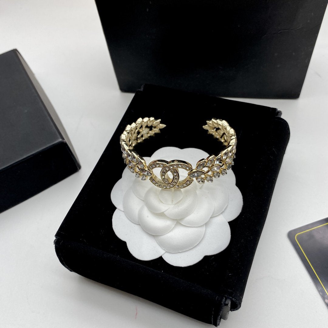 CC Gold Full Diamond Bracelet